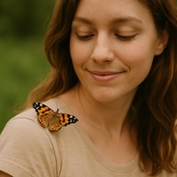 Ali se lahko pokojnik prikaže v obliki METULJA?