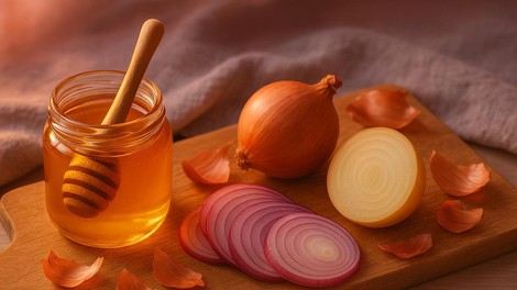 med čebula