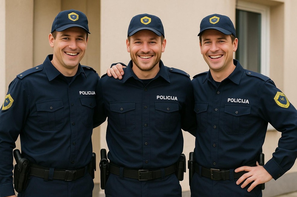 Ob cesti je nemočno ležala – to, kar so storili policisti iz Radovljice, vas bo ganilo (foto: AI)