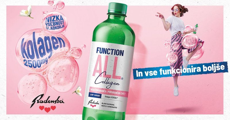 FunctionALL z dodatkom kolagena – več kot le osvežitev!