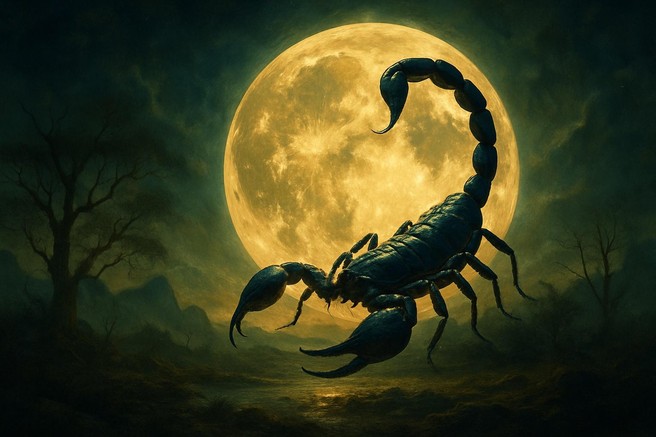 polna luna škorpijon