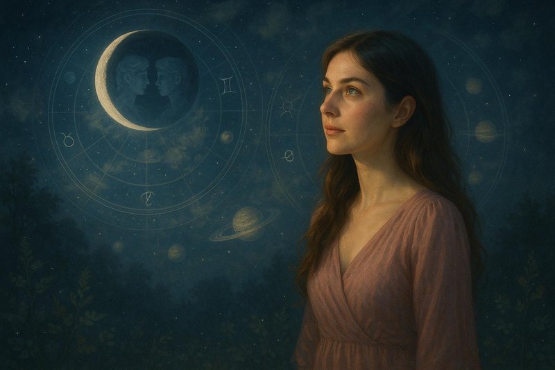 luna v dvojčkih