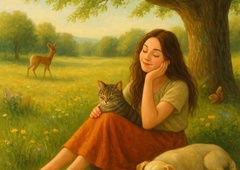 Zakaj nas lahko živali pomirijo bolj kot ljudje?