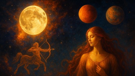 polna luna strelec