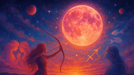 polna luna strelec