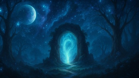 vesolje nebo zvezde luna