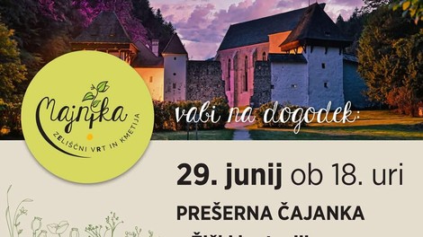 PREŠERNA ČAJANKA z Natašo Kramberger v Žički kartuziji