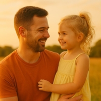Kaj se zgodi z deklico, če jo oče zares vidi? To spremeni vse v njenem življenju...