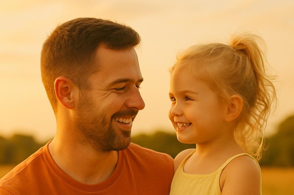 Kaj se zgodi z deklico, če jo oče zares vidi? To spremeni vse v njenem življenju... (foto: ai)