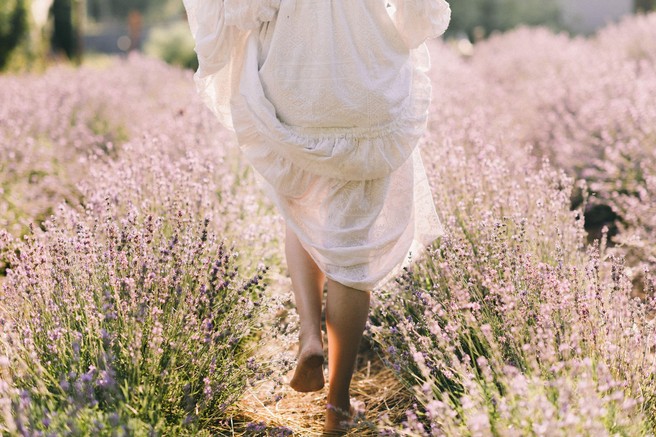 zenska poletje lavanda