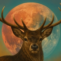 Kaj predstavlja 'jelenova polna luna'?
