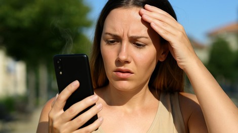 pregret telefon