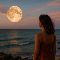 Kaj prinaša teden: močna polna luna, preobrat Marsa in čustvene lekcije Venere