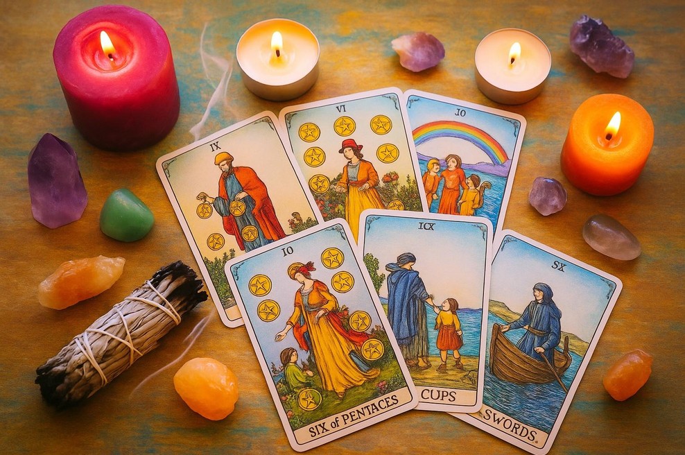 Tarot karte ob tem mlaju razkrivajo pomembno sporočilo (foto: ai)