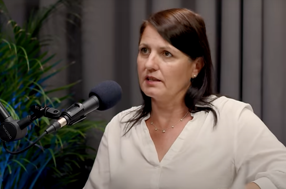 Dr. med. Tina Bončina: "Razočarana sem nad svojimi kolegi iz zdravstva, ker so zavzeli tako superioren položaj..." (foto: Posnetek zaslona YouTube David Zupančič)