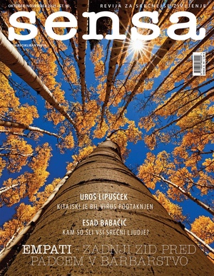 
                                Naslovnica Sensa
                                - oktober/november 2025