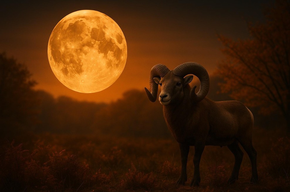 Močna super polna luna v Ovnu bo razsvetlila nebo in vas soočila z resnico, ki se ji izogibate (foto: ai)