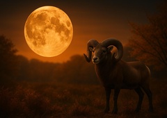 Močna super polna luna v Ovnu bo razsvetlila nebo in vas soočila z resnico, ki se ji izogibate