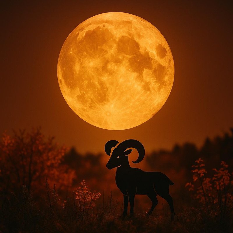 polna luna v ovnu