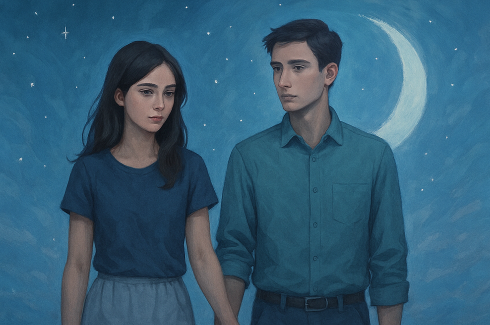 Ne prepiramo se samo s partnerjem – borimo se z očetom. Ne hrepenimo samo po bližini – kličemo mamo, naj ostane... (foto: AI)