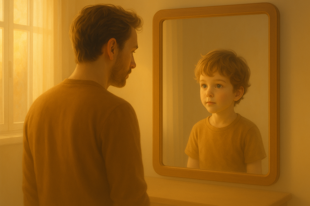 Znanstveniki odkrili način za "potovanje skozi čas": s tem trikom se lahko spomnite izgubljenih otroških spominov (foto: AI)