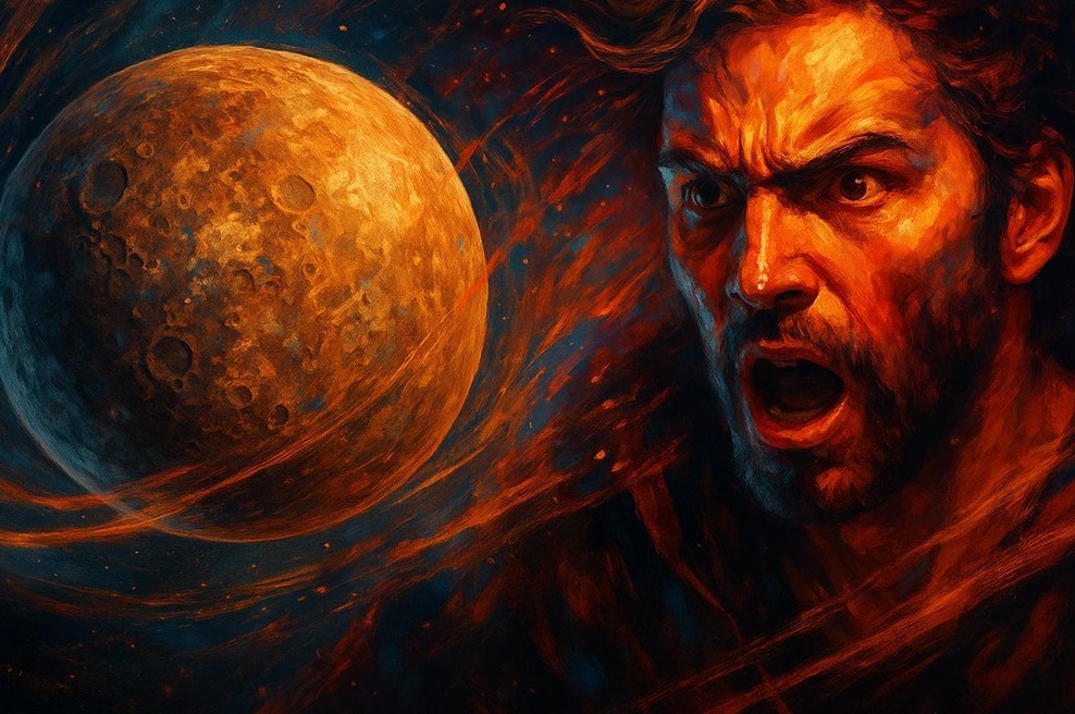 Retrogradni Merkur se vrača: pričakujte nekaj zmede, zamud, intenzivnih občutkov in obraze iz preteklosti (foto: ai)