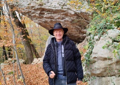 Dr. Semir Osmanagić obiskal megalit na Planini pri Sevnici: "Slovenija je dežela čudes!"