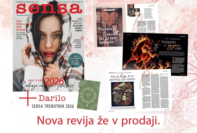12 SVETIH NOČI: čas, ko se duša vrača k svojemu izviru (uvodnik iz praznične revije Sensa)