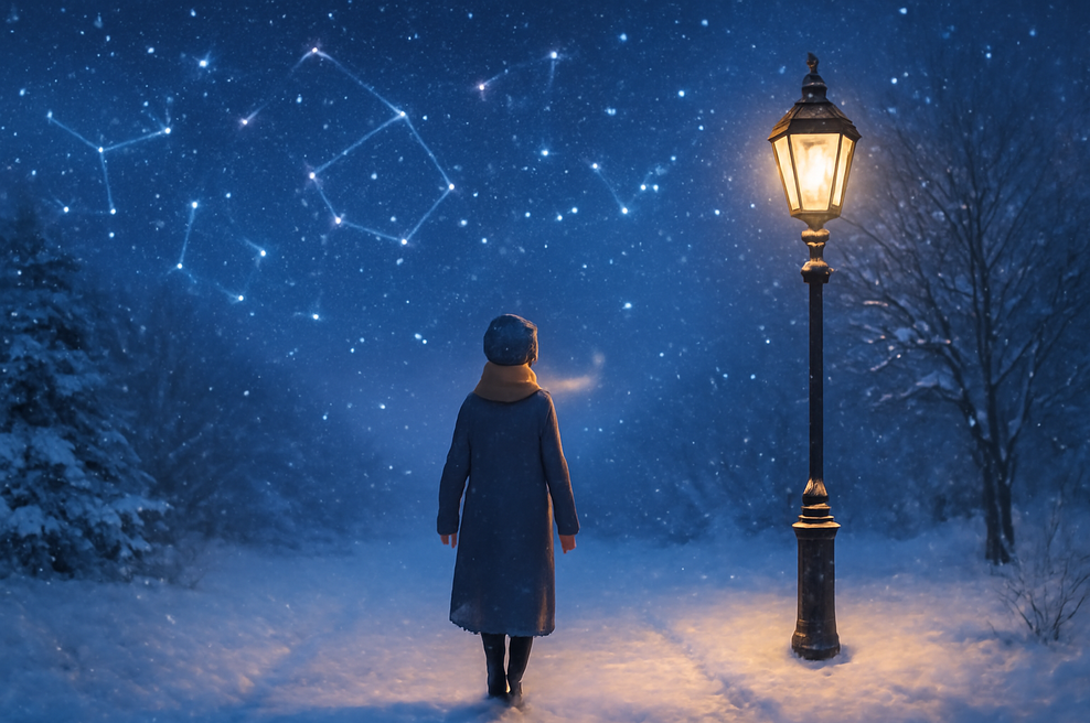 12 SVETIH NOČI: čas, ko se duša vrača k svojemu izviru (uvodnik iz praznične revije Sensa) (foto: AI)