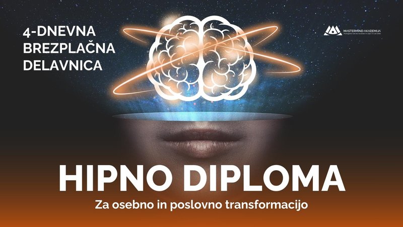 »Vem, kaj bi moral spremeniti, a se ne premaknem.« Brezplačna 4-dnevna spletna delavnica Hipno diploma razkriva, zakaj.