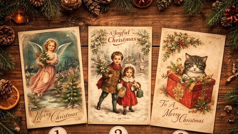 Izberite božično sliko in odkrijte, kakšno sporočilo prinaša za vas