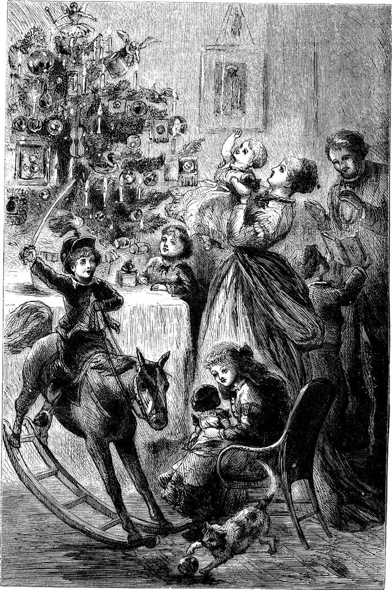 retro vintage božič prazniki