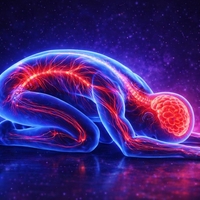 Če ta položaj držite nekaj minut na dan, razbremenite hrbtenico ter umirite živčni sistem