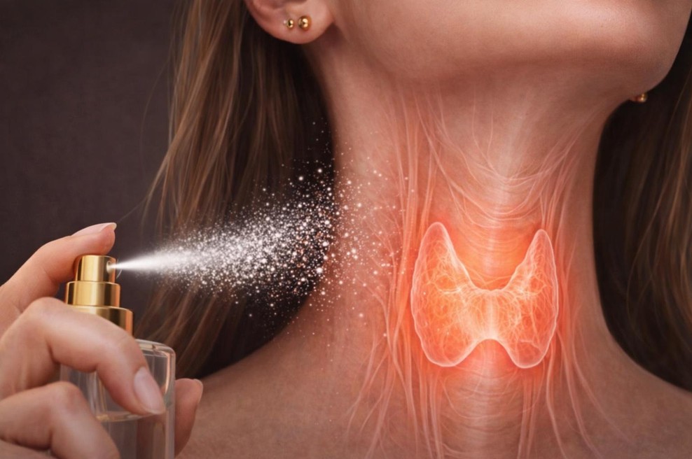 Zakaj parfuma ni priporočljivo nanašati neposredno na kožo – še posebej na vrat! (foto: ai)