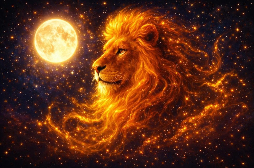 Po polni luni v levu bo sledilo obdobje močnih uvidov, preobratov in pomembnih sprememb (foto: ai)