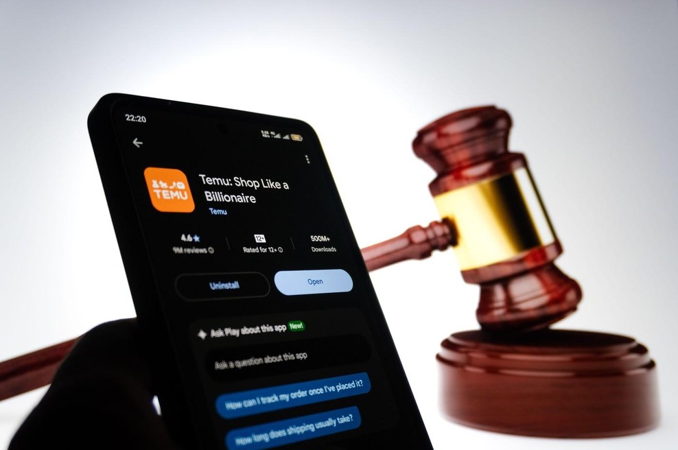 Ta država toži priljubljeno spletno tržnico TEMU - dostopali naj bi tudi do zvočnih posnetkov prek mikrofona telefona (foto: profimedia)