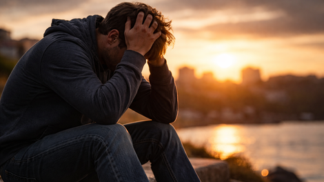 težave bolečine moški žalost