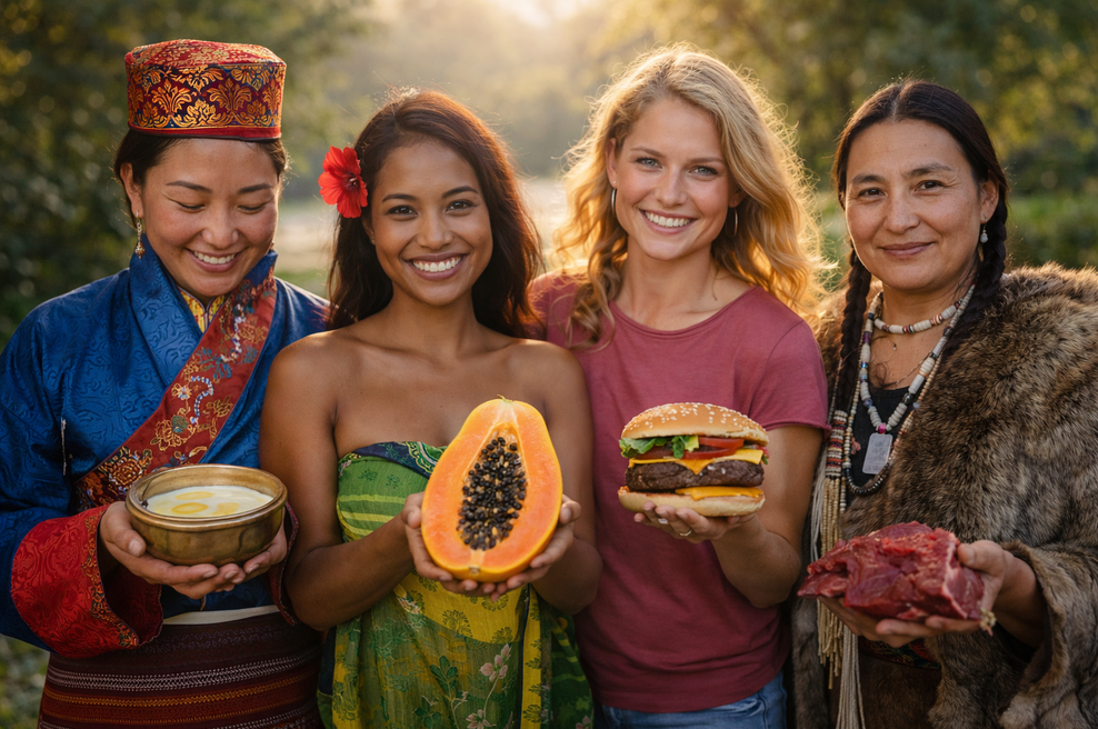 Mag. Mojca Vozel opozarja: "Človeške kulture po svetu dokazujejo, da ni ene same pravilne diete." (foto: AI)