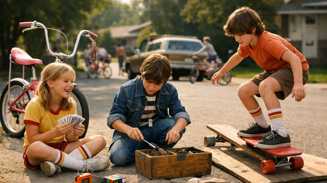 9 veščin, ki so jih imeli otroci iz 70. let – mlajše generacije jih skoraj ne poznajo več