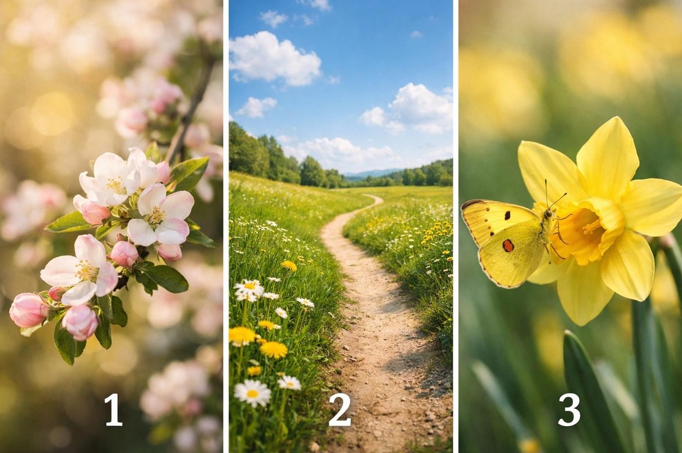 Izberite pomladno sličico in prejmite sporočilo za ta vikend (foto: ai)