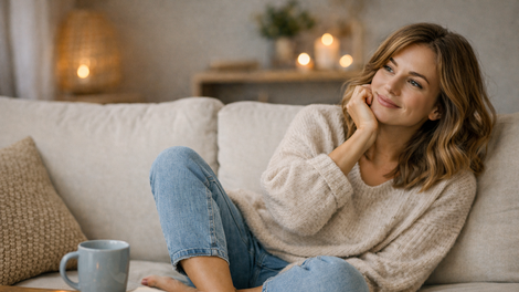 Kaj o vas razkriva način sedenja: ljudje, ki pogosto sedijo z nogo pod sabo, imajo teh 11 skupnih lastnosti