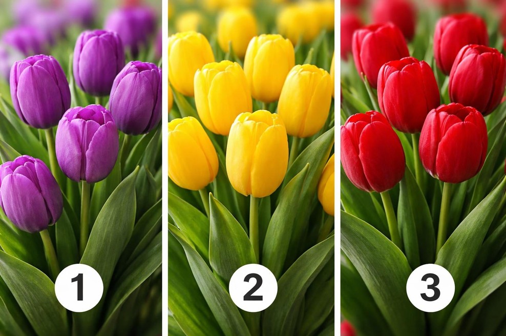 Katera barva tulipanov vas najbolj privlači? Odgovor razkriva, kaj prevladuje v vašem značaju (foto: ai)