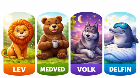 Ali ste MEDVED, LEV, VOLK ali DELFIN? Rešite hiter kviz in preverite, kakšen je vaš spalni ritem