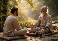 Učenec je mojstra prosil za odgovor – to, kar mu je povedal, mu je za vedno spremenilo življenje