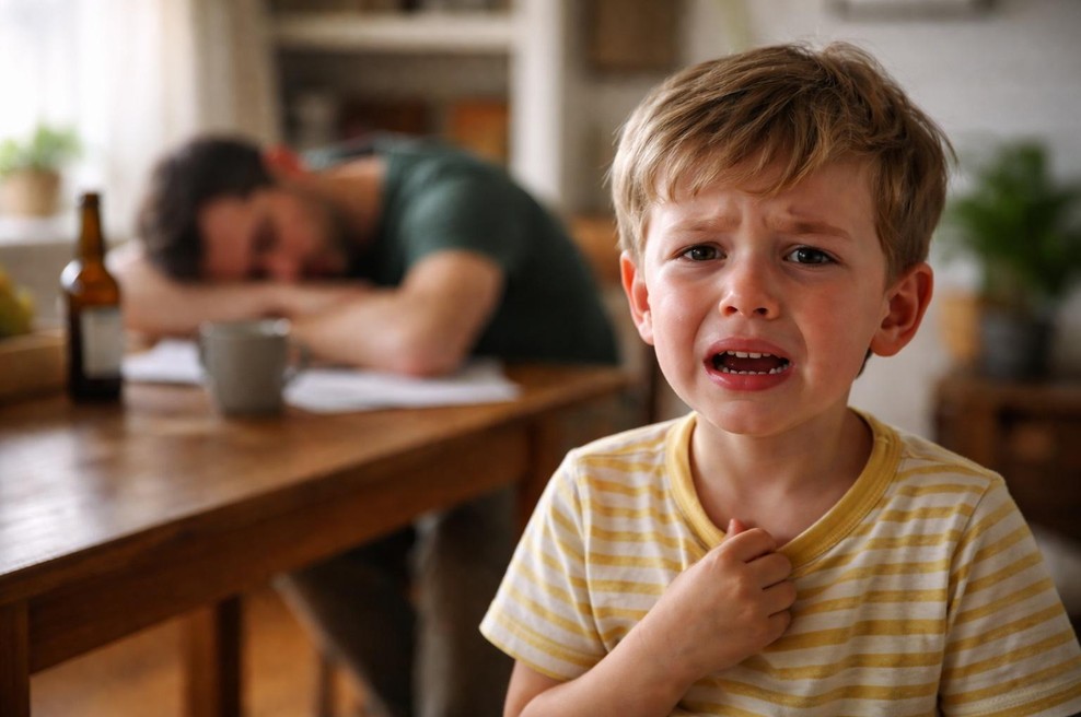 Alkoholizem ne vpliva le na osebo, ki pije, temveč globoko zareže v duševno tkivo celotne družine (foto: ai)