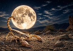 Za prvi maj bo zasijala škorpijonova polna luna – čas globokih preobrazb in usodnih uvidov