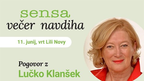 SENSA VEČER NAVDIHA: Lučka Klanšek — Ko slediš sebi, se ti odpre svet