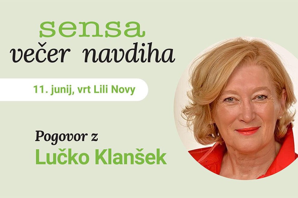 SENSA VEČER NAVDIHA: Lučka Klanšek — Ko slediš sebi, se ti odpre svet
