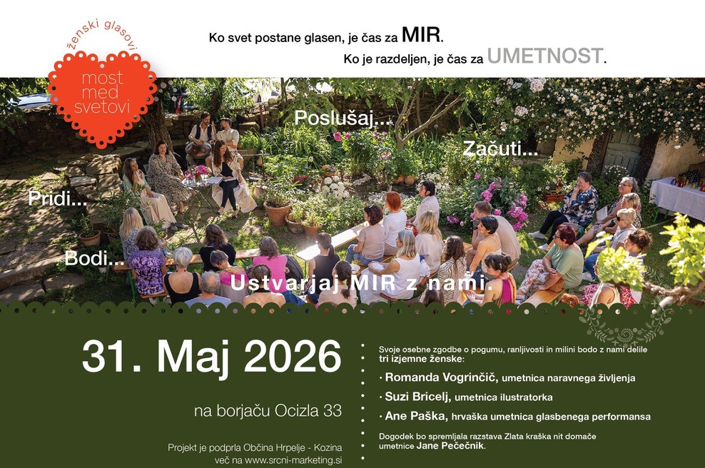 Ženski glasovi – most med svetovi: budnica za srčno povezano bivanje (foto: Promocijski material)