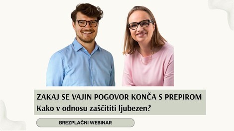 Zakaj se nekateri pari vedno znova prepirajo o istih stvareh? Terapevta poudarjata, da se razlogi za konflikte skrivajo globlje